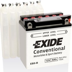 Motorradbatterie Exide EB9-B 12V 9Ah 100A - 1